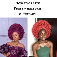 TECHNIQUES TO TIE VBASE FAN & RUFFLES